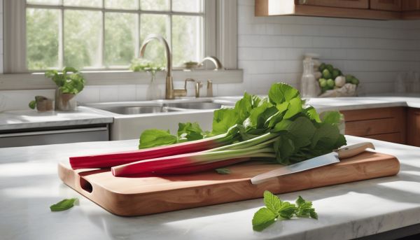 La bonne méthode pour congeler de la rhubarbe facilement
