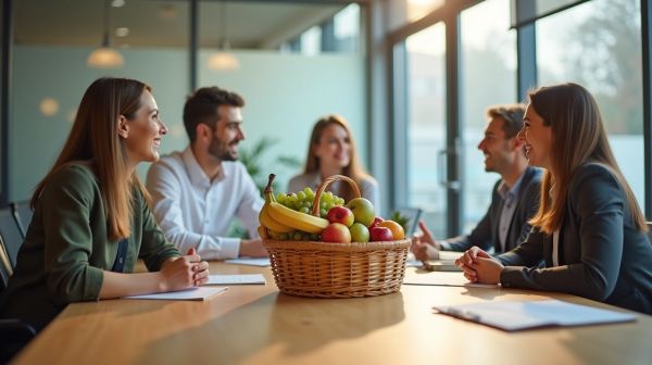 Optimiser le bien-être au travail avec la livraison de corbeilles de fruits
