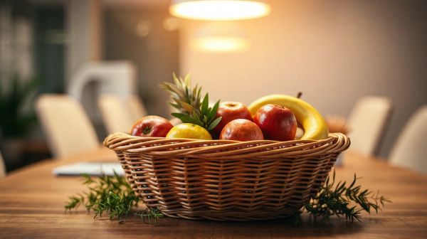 Top 5 avantages des corbeilles de fruits pour le bien-être au travail